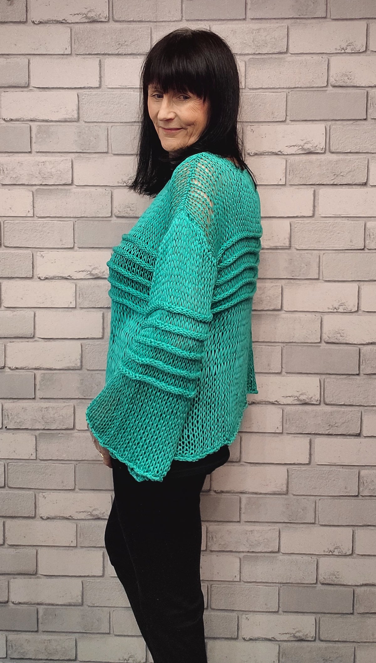 Tessa Open Knit Top - Couture Boutique