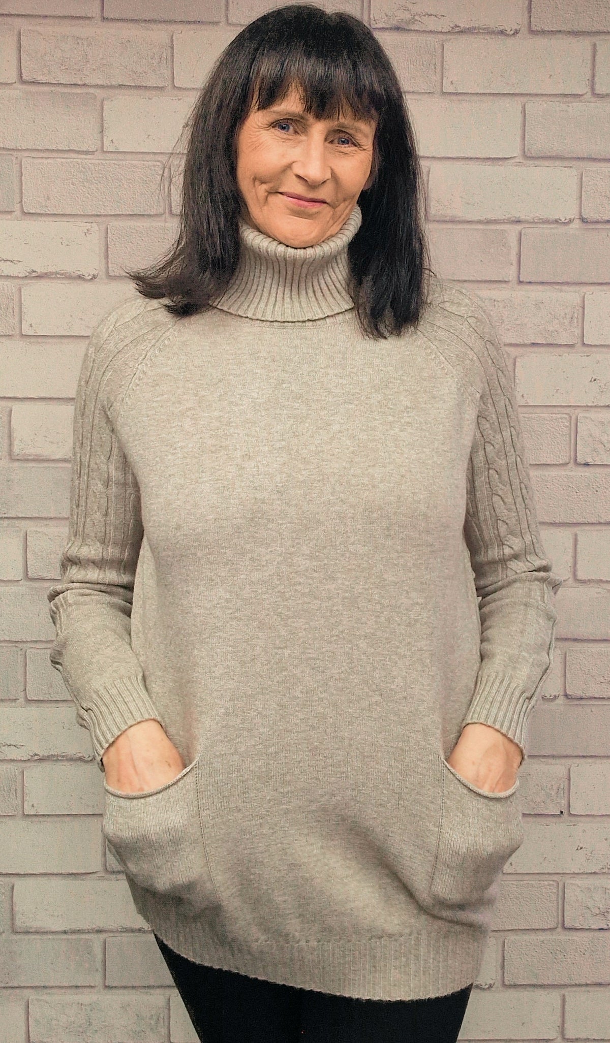 Trisa Polo Neck Soft Knit Jumper - Couture Boutique