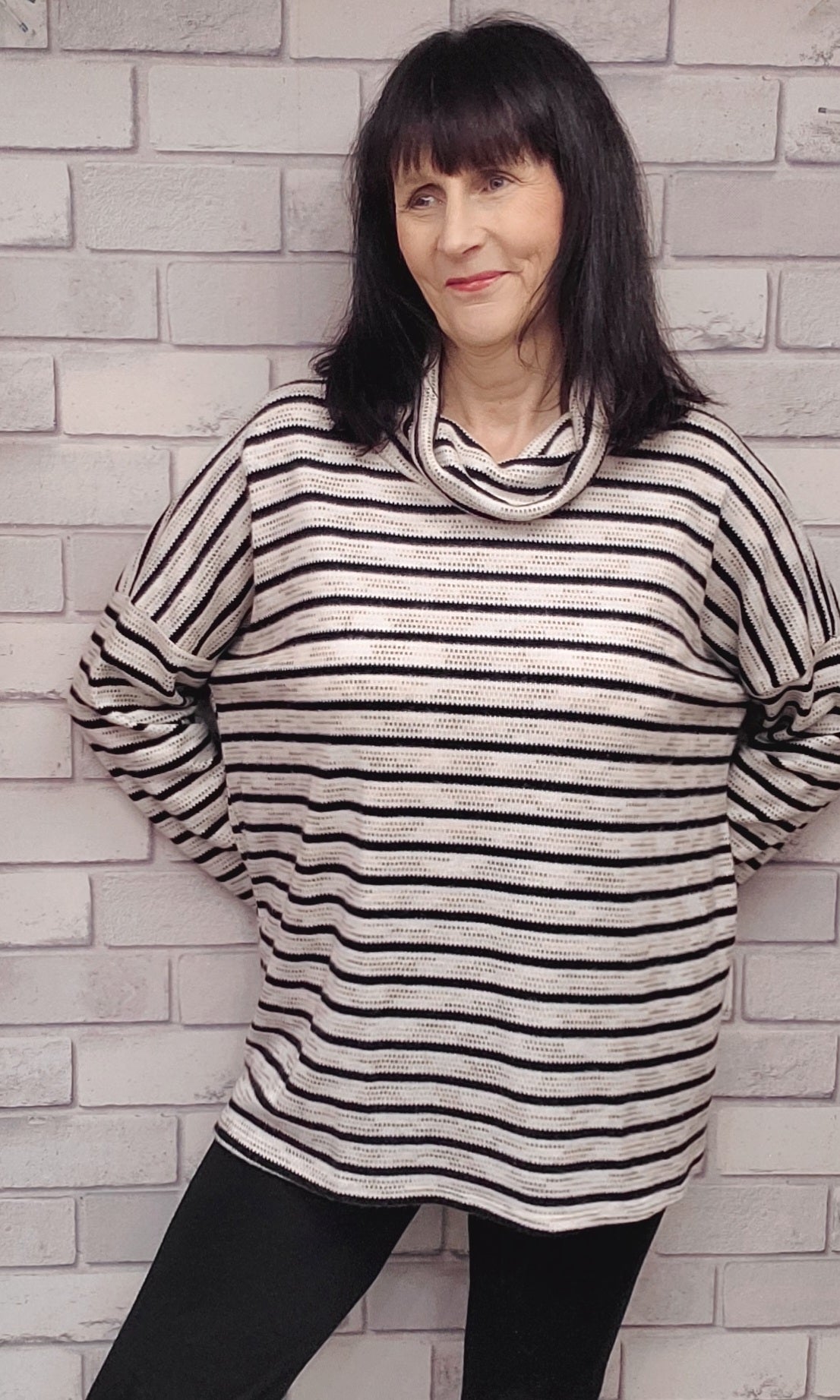 Debby Cowl Neck Soft Knit Jumper - Couture Boutique