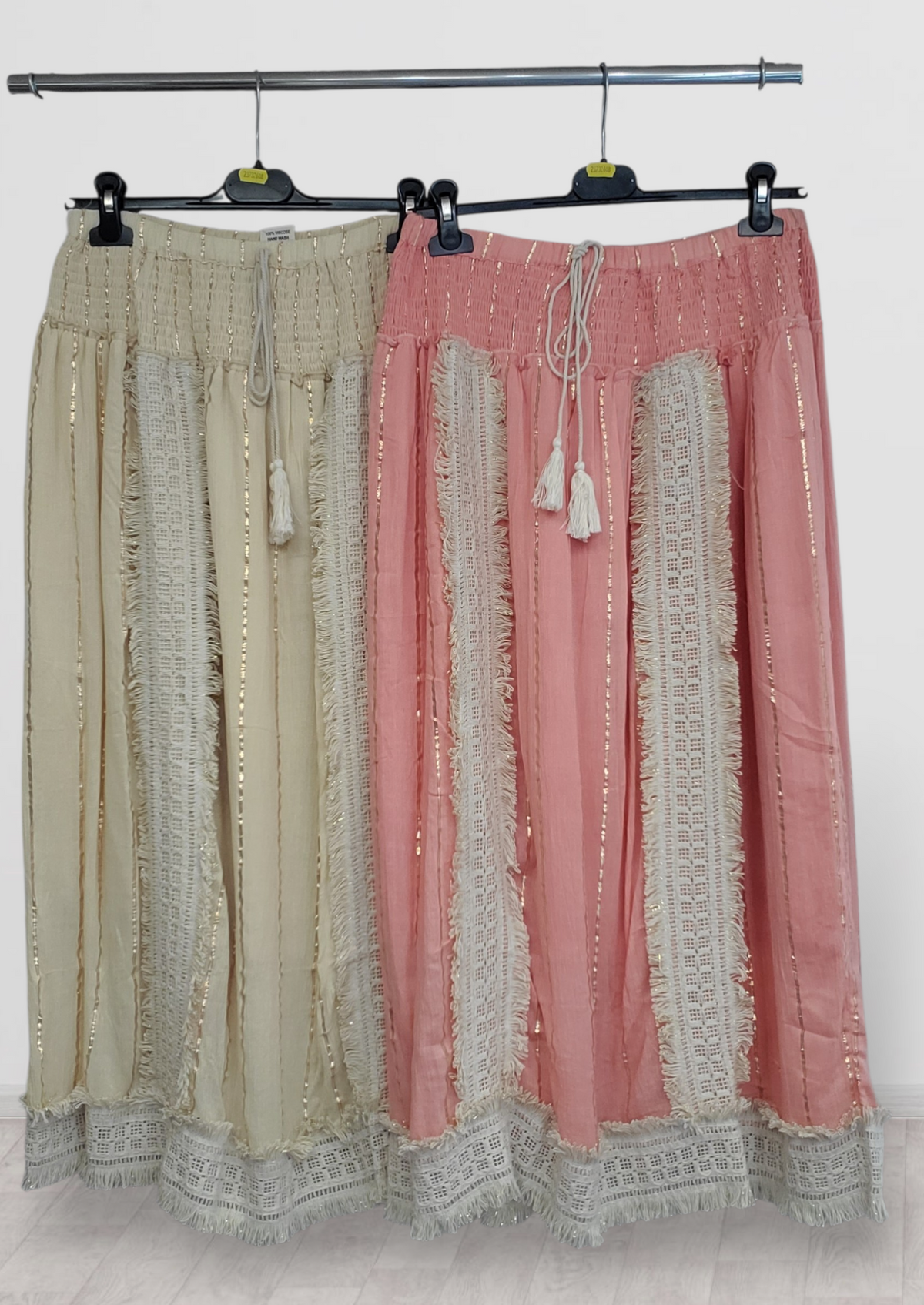 Kim Boho Gypsy Style Maxi Skirt – Flowy Summer Skirt