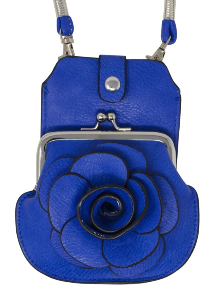 Flower Phone Bag Crossbody Purse - Couture Boutique