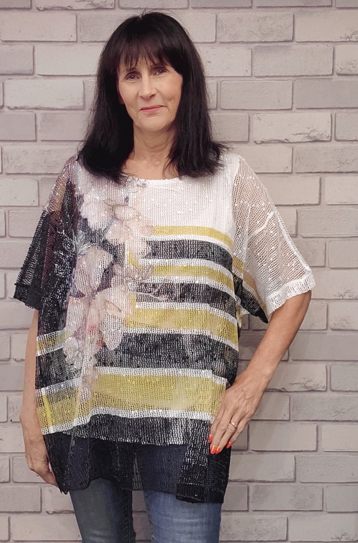 Tonya Top With Lining - Couture Boutique