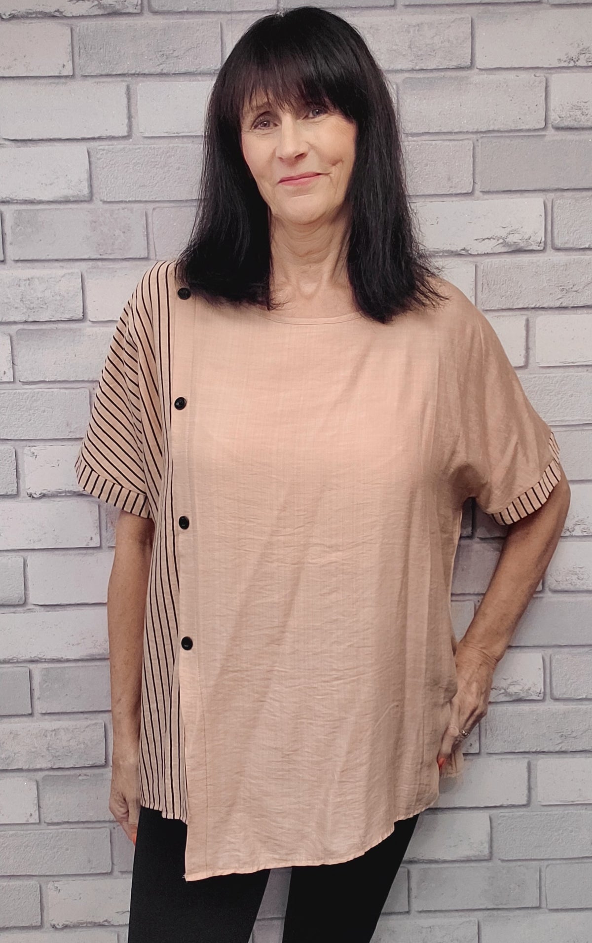 Linda Lightweight  Cotton Tops - Couture Boutique