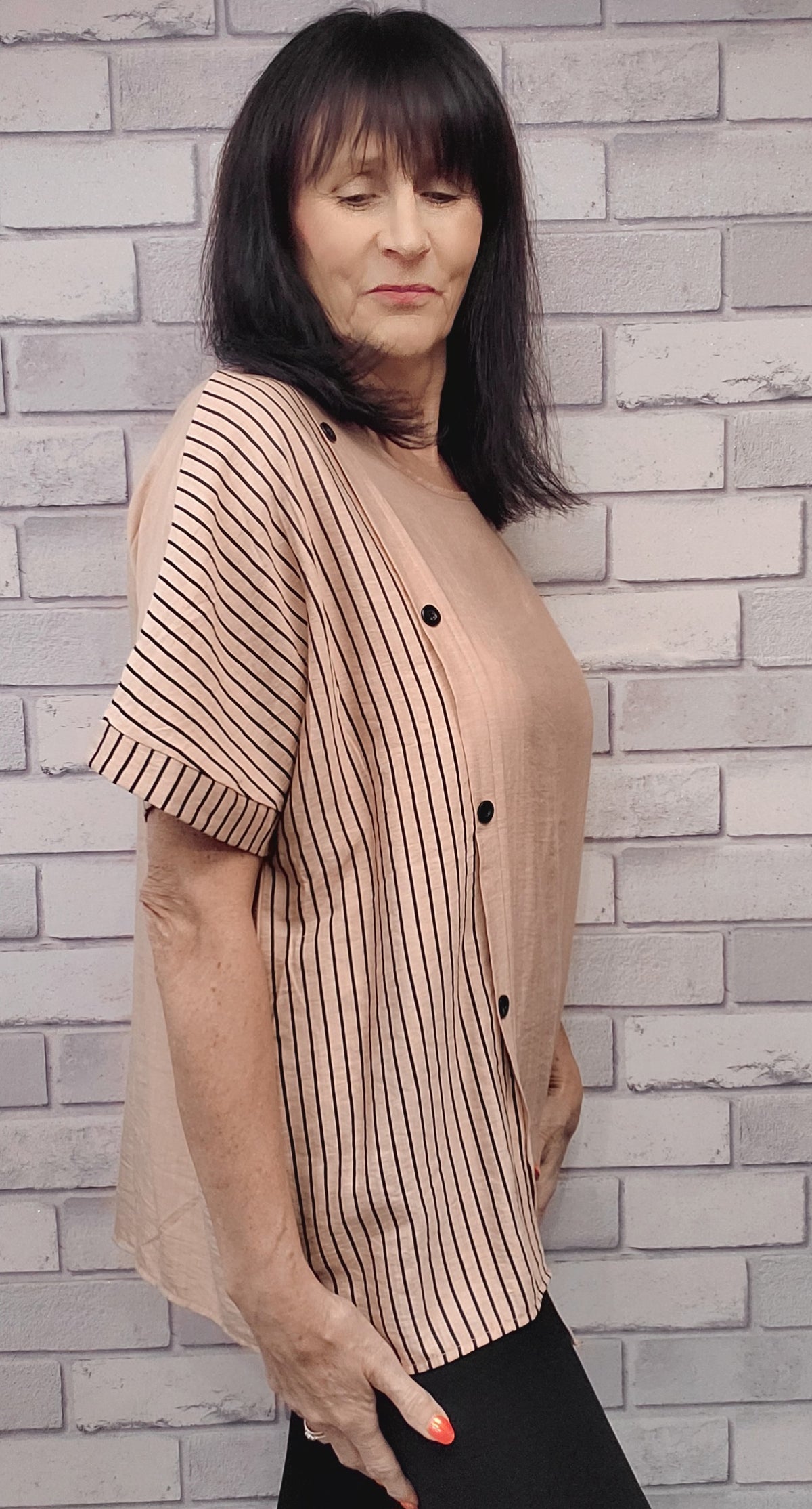 Linda Lightweight  Cotton Tops - Couture Boutique