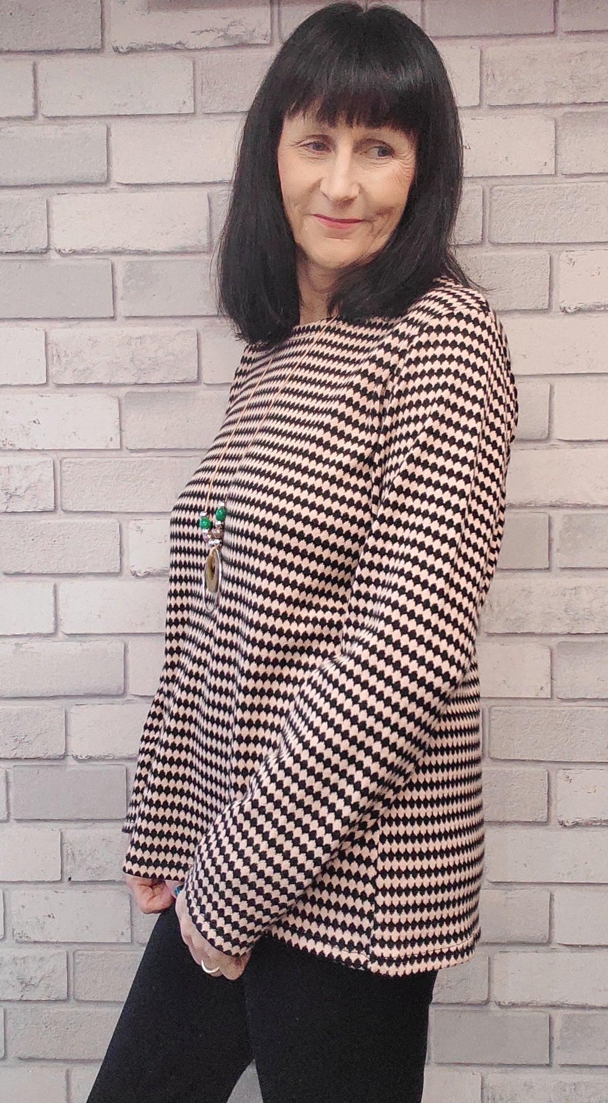 Ivy Soft Knit Jumper With Necklace - Couture Boutique