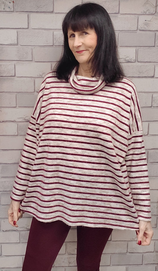 Debby Cowl Neck Soft Knit Jumper - Couture Boutique