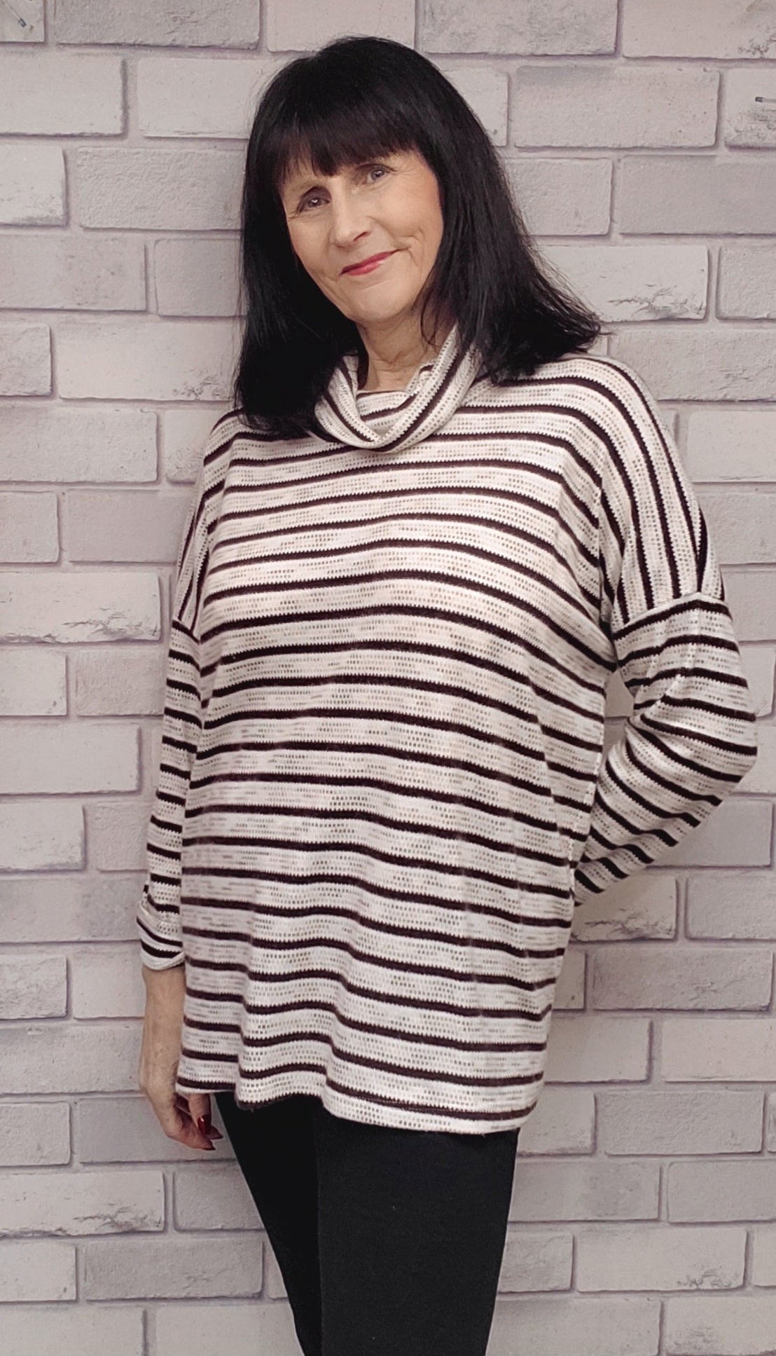 Debby Cowl Neck Soft Knit Jumper - Couture Boutique