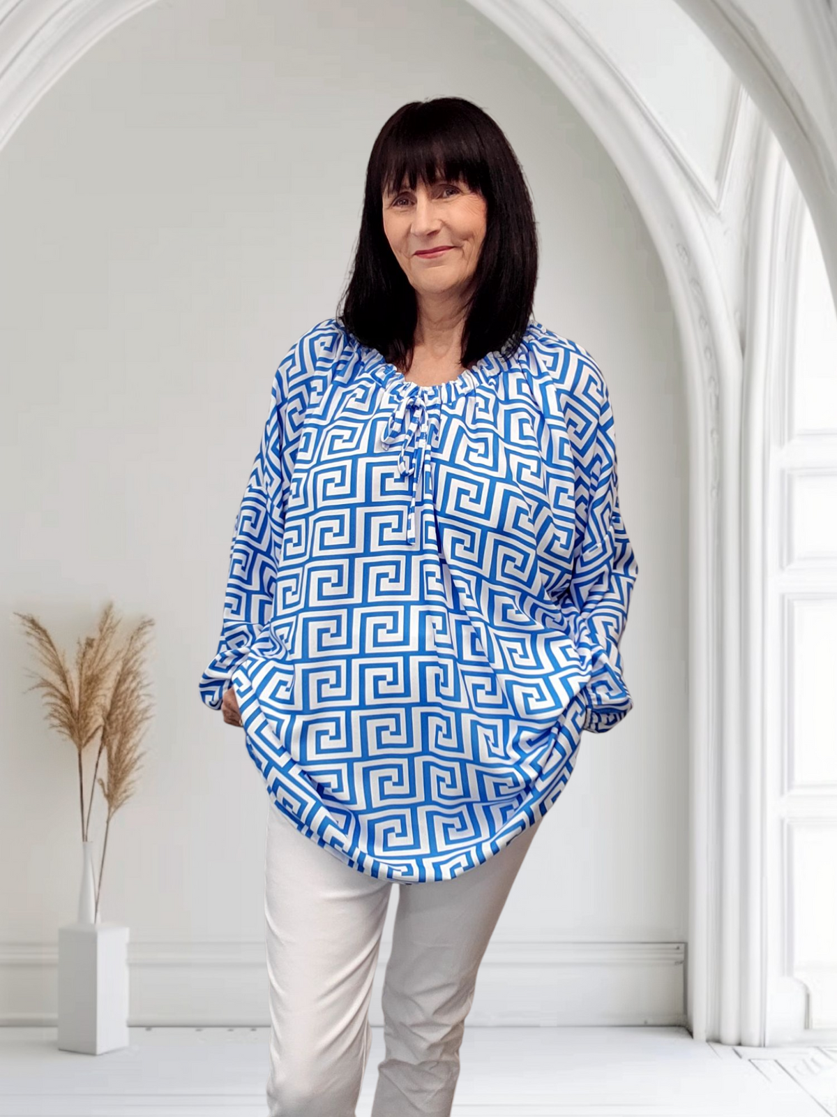 Pippa Oversize  Bardot  Top - Couture Boutique