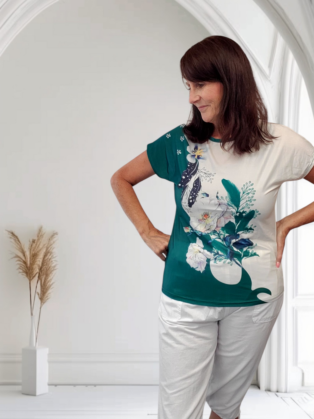 Indy Everyday Cotton Crewneck T-Shirt - Couture Boutique