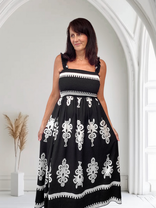 Black Maxi Dress - Couture Boutique