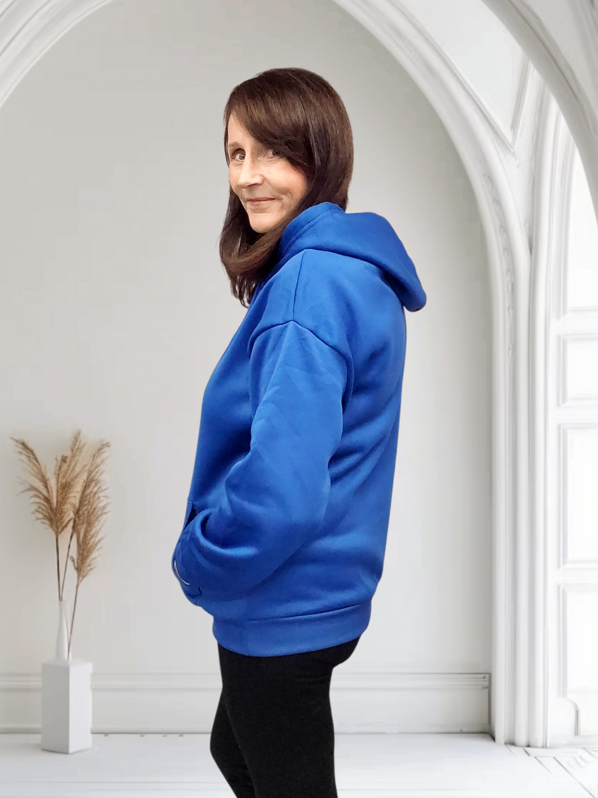 Beaty Butterfly Print Hoodie  Cozy Graphic Sweatshirt for Women, 3 Sizes - Couture Boutique