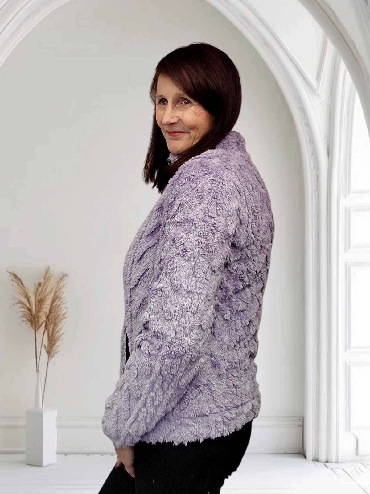 Zana Women’s Soft Long Sleeve Top, 3 Sizes - Couture Boutique