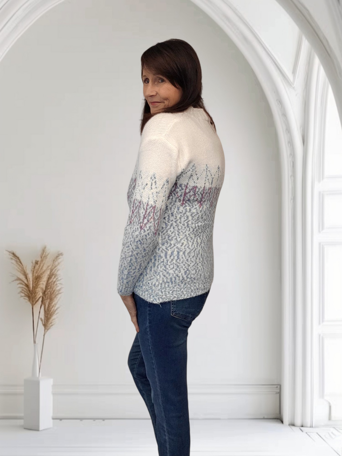 Dotty Women’s High Neck Jumper , 5 Colours  Onesize 12-16 - Couture Boutique