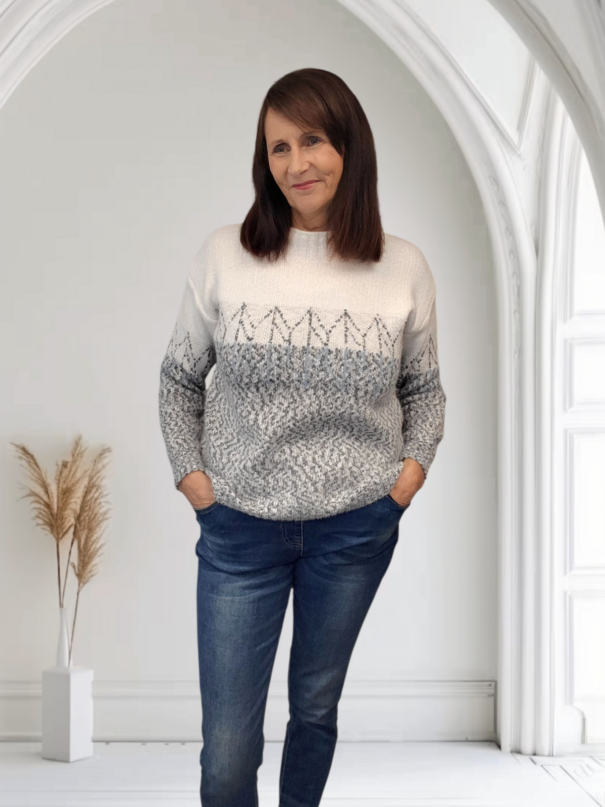 Dotty Women’s High Neck Jumper , 5 Colours  Onesize 12-16 - Couture Boutique