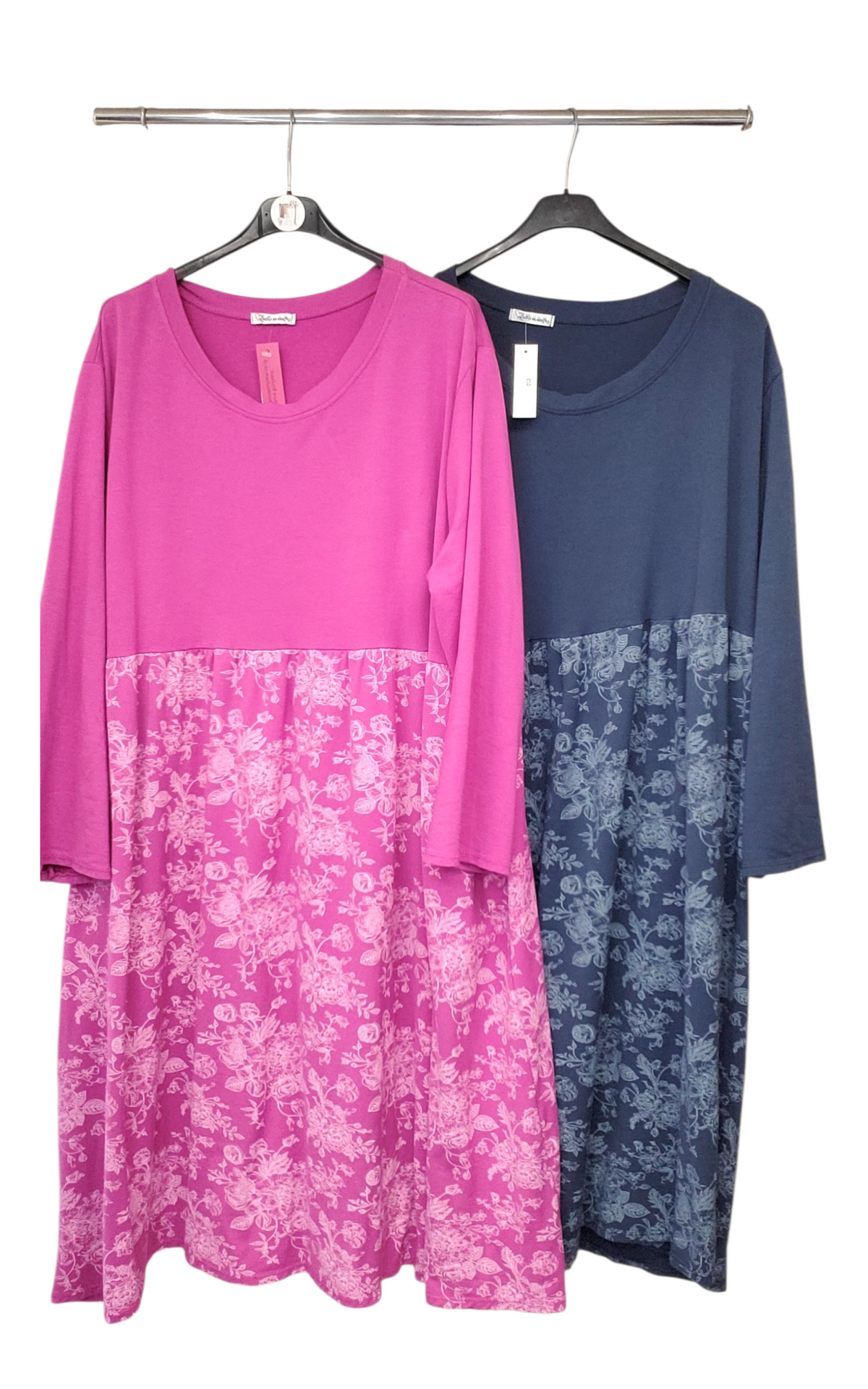 Fae Plus Size  Floral Dress - Couture Boutique