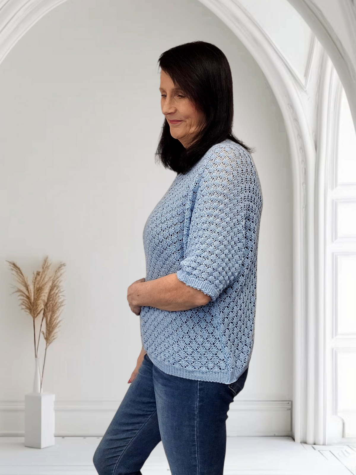 Holly Crochet Batwing Top - Couture Boutique