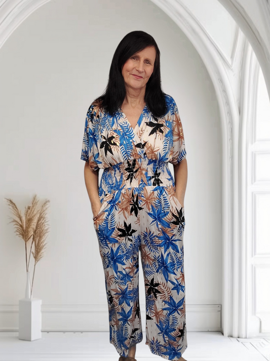 Blanche Ladies Pocket Jumpsuit – Comfortable Everyday Fashion One Piece
