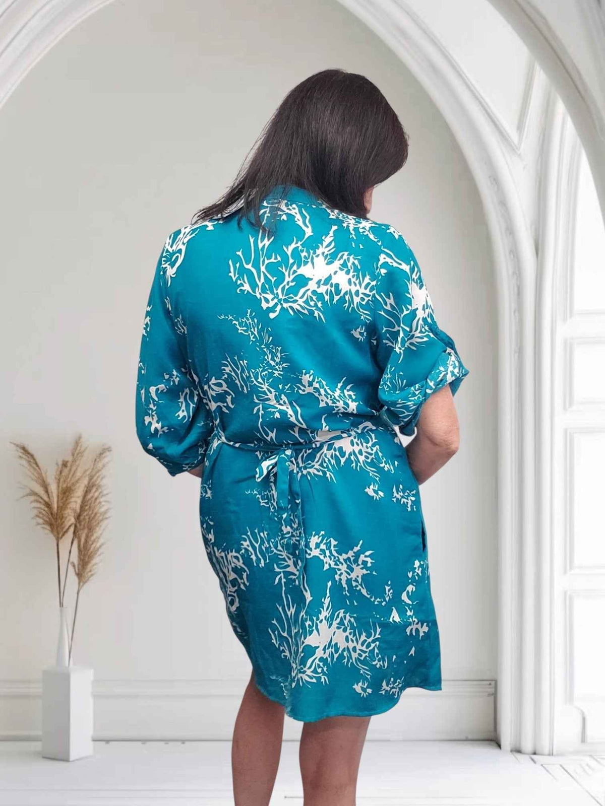 Veronica Tie Waist Dress with Pockets | One Size UK 12–16