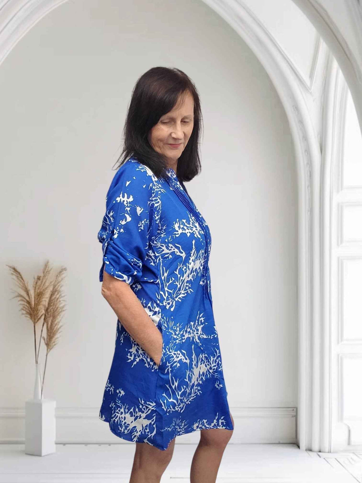 Veronica Tie Waist Dress with Pockets | One Size UK 12–16