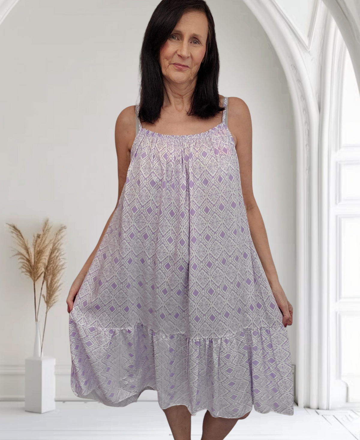 Hazel Strapless Summer Dress