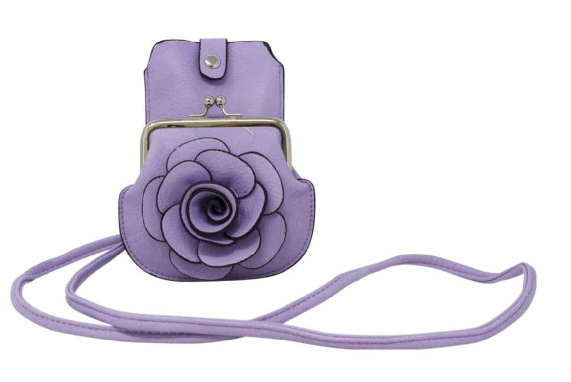 Flower Phone Bag Crossbody Purse