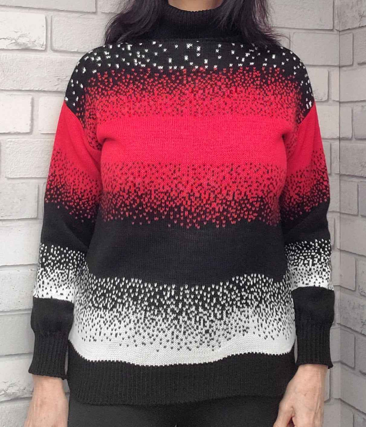 Jasmine High Neck Polo Knitted Jumper