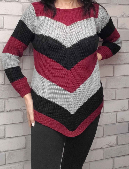 Carla Cable Knit Soft Long Sleeve Jumper